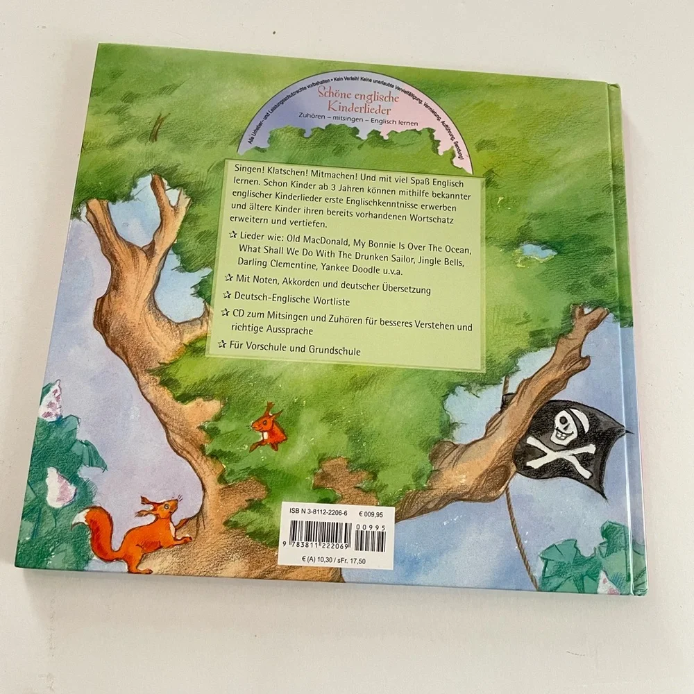 Schöne englische Kinderlieder. Zuhören,mitsingen, Englisch lernen English/German